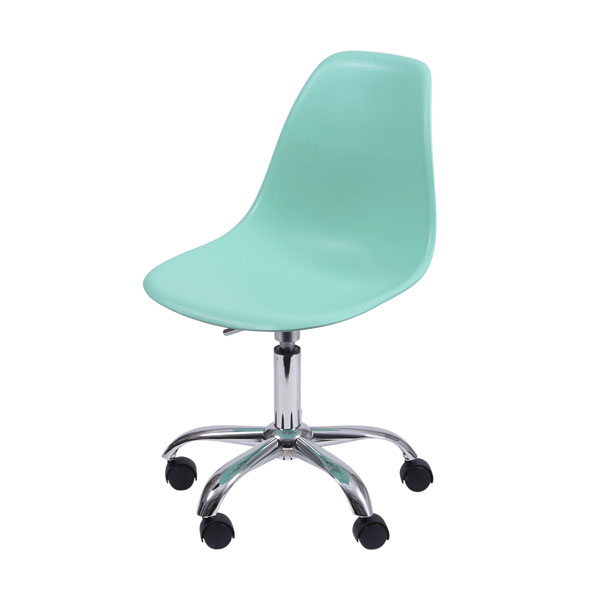 Eames Rodízio Verde Tifanny